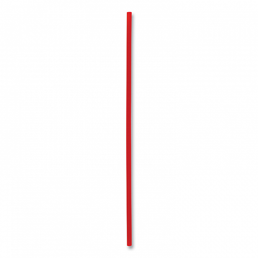 Single-Tube Stir-Straws,5.25", Polypropylene, Red, 1,000/Pack, 10 Packs/Carton (STRU525R10)