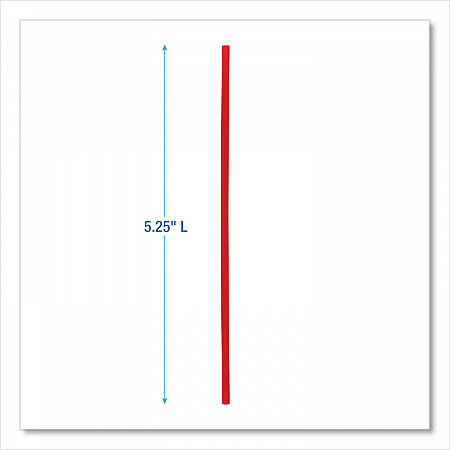 Single-Tube Stir-Straws,5.25
