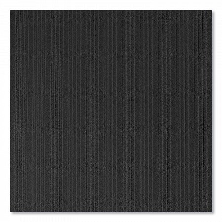 Ribbed Vinyl Anti-Fatigue Mat, Rectangular, Black Ribbed Surface, 36