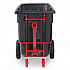 1 cu yd BRUTE Rotomolded Towable Tilt Truck, 2,100 lb Capacity, Black (FG131641BLA)