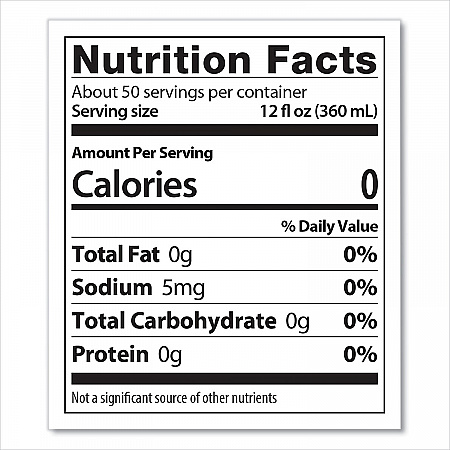 Ionized Alkaline Water, 1.5 L Bottle, 12/Carton (22002029)