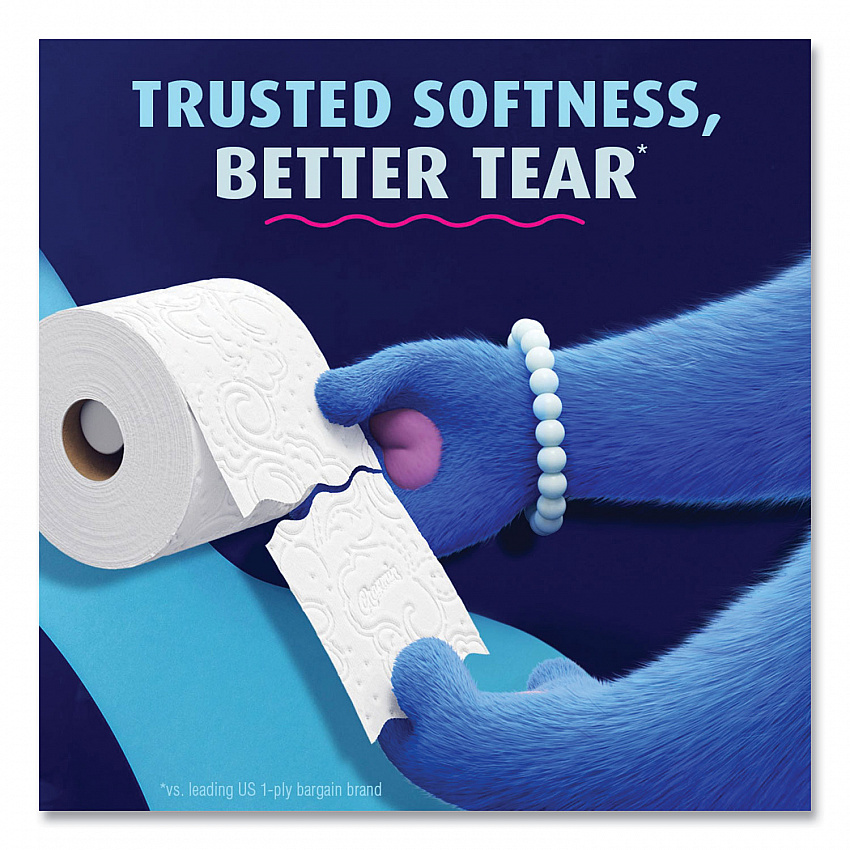 Ultra Soft Bathroom Tissue, Mega Roll, Septic Safe, 2-Ply, White, 208 Sheets/Roll, 4 Rolls/Pack, 8 Packs/Carton (19261CT)