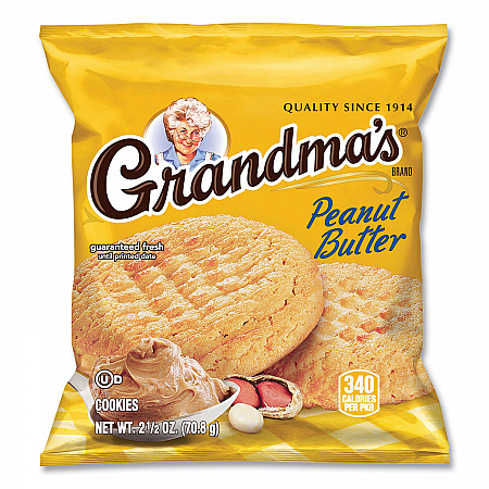 Cookies Variety Tray, Assorted Flavors, (6) 3.25 oz, (26) 2.5 oz, 32 Bags/Carton (73977)