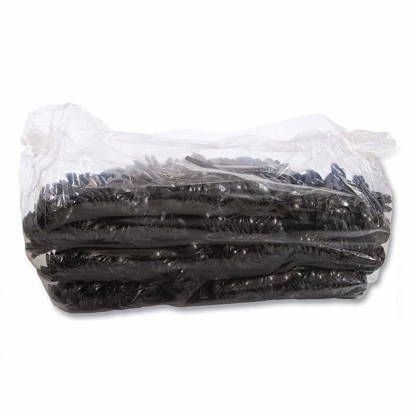 Reliance Mediumweight Cutlery, Soup Spoon, Plastic, Black, 1,000/Carton (RSKS0004)