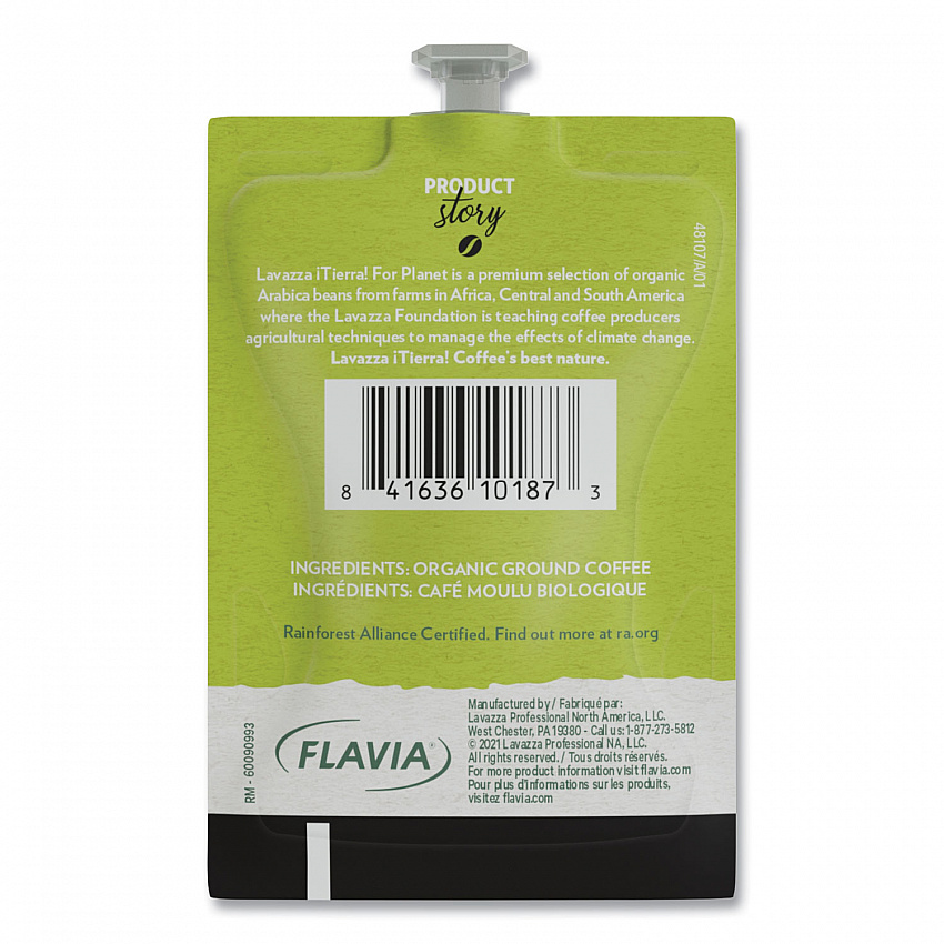 Tierra Organic Coffee Freshpack, 76/Carton (48107)