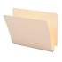 Smead Heavyweight Manila End Tab Expansion Folders, Straight Tab, Letter Size, 50/Box (24275)