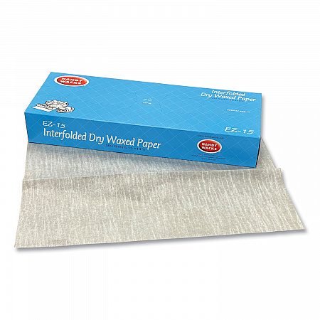 Interfolded Dry Waxed Paper Deli Sheets, 10.75 x 15, 500/Box, 12 Boxes/Carton (EZ15)