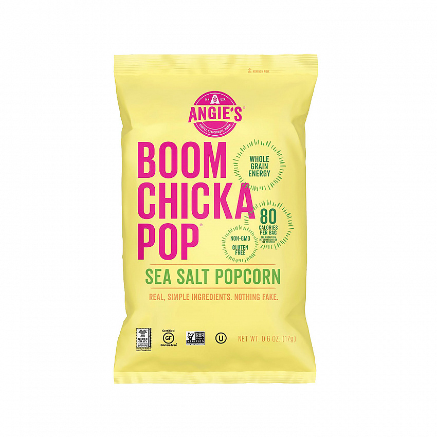 BOOMCHICKAPOP Popcorn, 0.6 oz Bag, 24 Bags/Carton (SN01027)