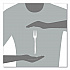 Impress Heavyweight Full-Length Polystyrene Cutlery, Fork, Plastic, White, 100/Box (HSWFX0007BX)