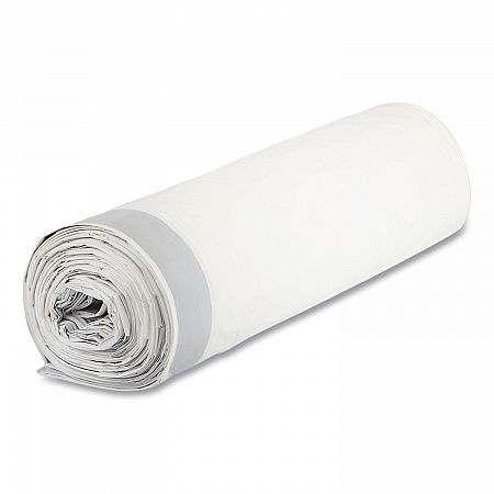Draw-Tuff Institutional Draw-Tape Can Liners, Drawstring, 55 gal, 1.9 mil, 42.5