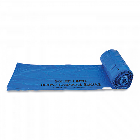 Draw-Tuff Institutional Draw-Tape Can Liners, Drawstring, 30 gal, 1 mil, 30.5