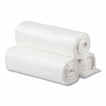 High-Density Commercial Can Liners, 10 gal, 6 mic, 24