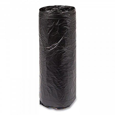 High-Density Commercial Can Liners, 16 gal, 6 mic, 24