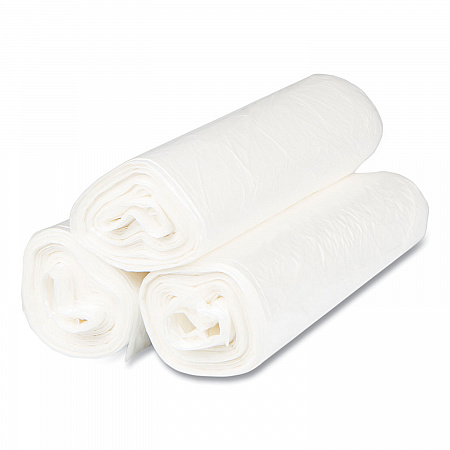 High-Density Commercial Can Liners, 30 gal, 8 mic, 30