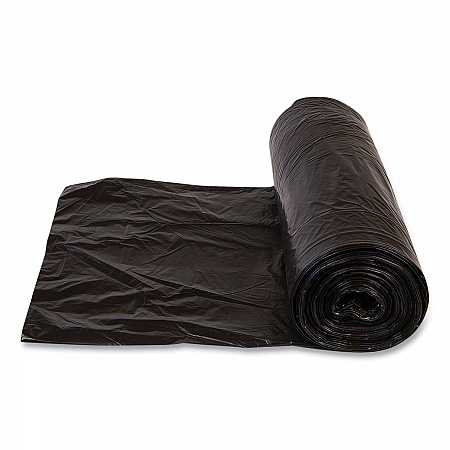 High-Density Commercial Can Liners, 33 gal, 22 mic, 33
