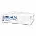 High-Density Commercial Can Liners, 55 gal, 14 mic, 36