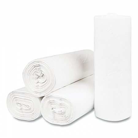 High-Density Commercial Can Liners, 55 gal, 17 mic, 36