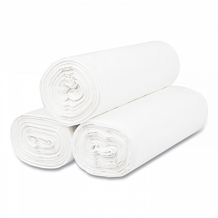 High-Density Commercial Can Liners, 55 gal, 17 mic, 36