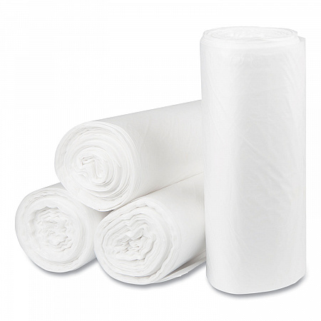 High-Density Commercial Can Liners, 60 gal, 22 mic, 38