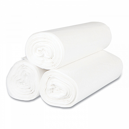 High-Density Commercial Can Liners, 45 gal, 12 mic, 40