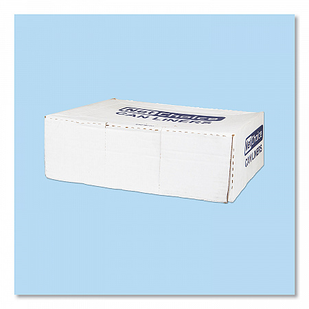 High-Density Commercial Can Liners, 45 gal, 12 mic, 40