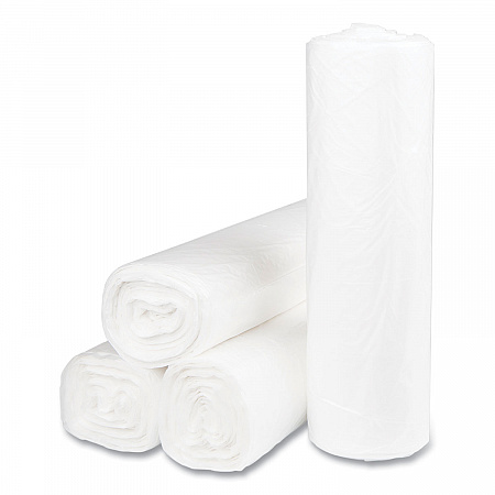 High-Density Commercial Can Liners, 45 gal, 14 mic, 40