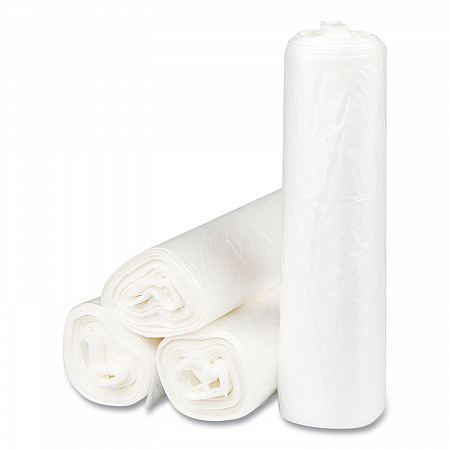 High-Density Commercial Can Liners, 56 gal, 22 mic, 43