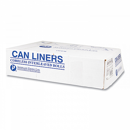 High-Density Commercial Can Liners, 56 gal, 22 mic, 43