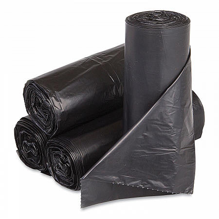 Low-Density Commercial Can Liners, 30 gal, 0.9 mil, 30