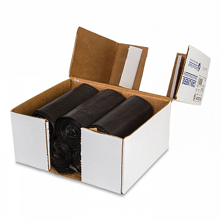 Low-Density Commercial Can Liners, 30 gal, 0.9 mil, 30