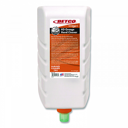 HD Orange Hand Cleaner Refill, For Triton Dispensers, Citrus Zest Scent, 4 L, 4/Carton (7923100)