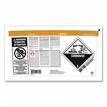 Spray Foam Degreaser, Unscented, 5 gal Pail (1260500)