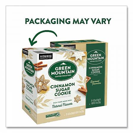 Cinnamon Sugar Cookie Coffee K-Cups, 24/Box (5814)