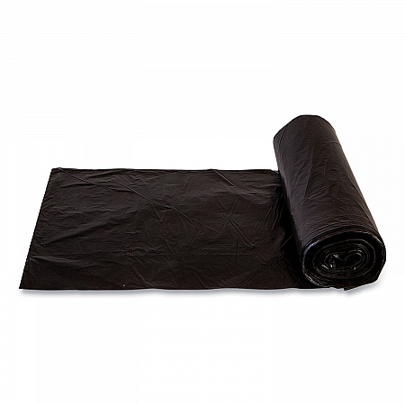 High-Density Commercial Can Liners, 10 gal, 6 mic, 24