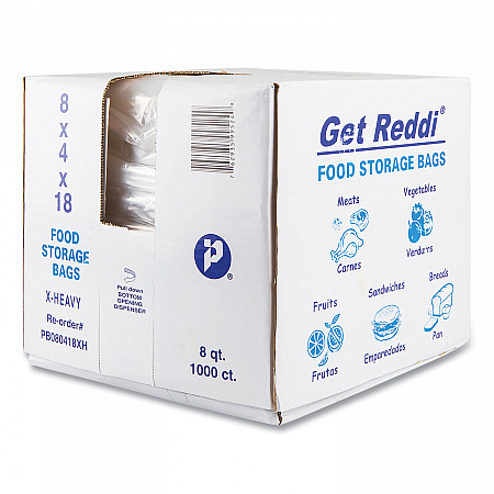 Food and Utility Bags, 2 gal, 8