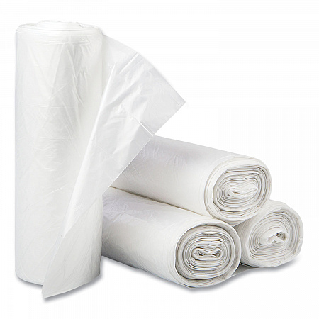 Low-Density Commercial Can Liners, 16 gal, 0.35 mil, 24