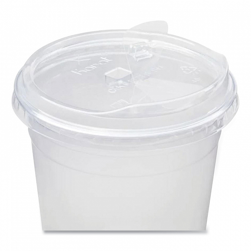 PET Lids, Strawless Sipper, Fits 32 oz Cold Cups, Plastic, Clear, 1,000/Carton (CKC107TSSH)