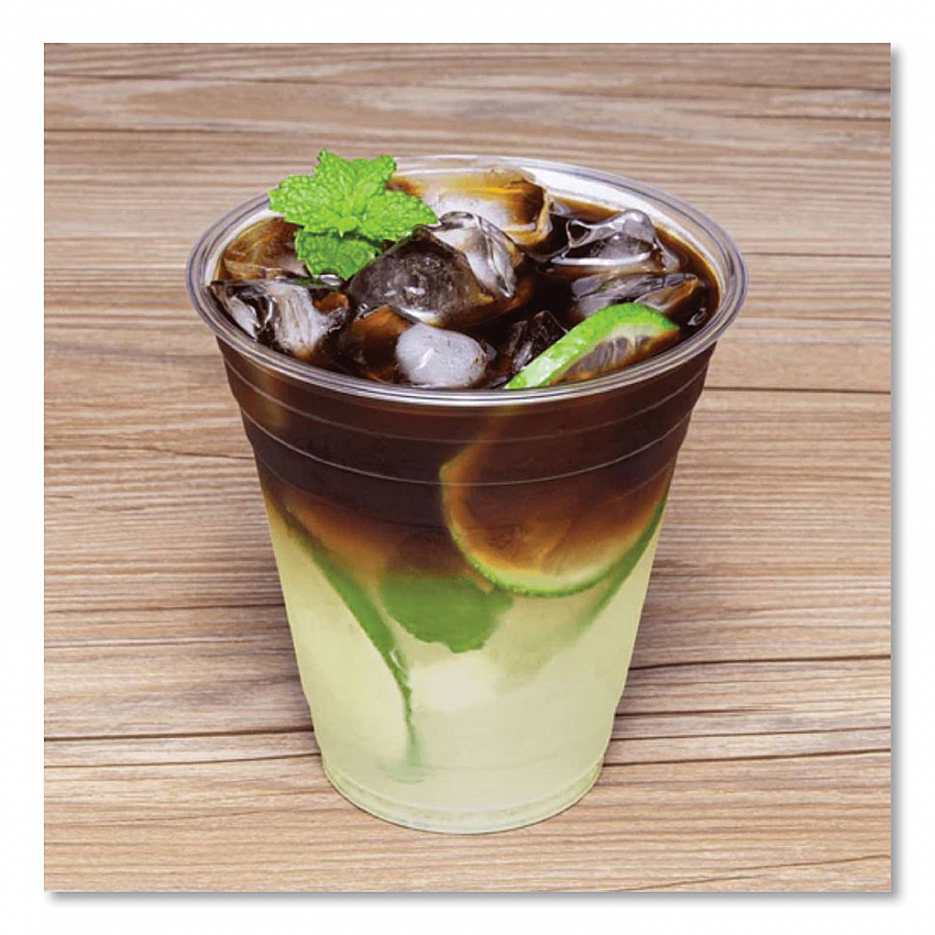 PET Plastic Cups, 98 mm Rim Diameter, 12 oz, Clear, 1,000/Carton (CKC12)