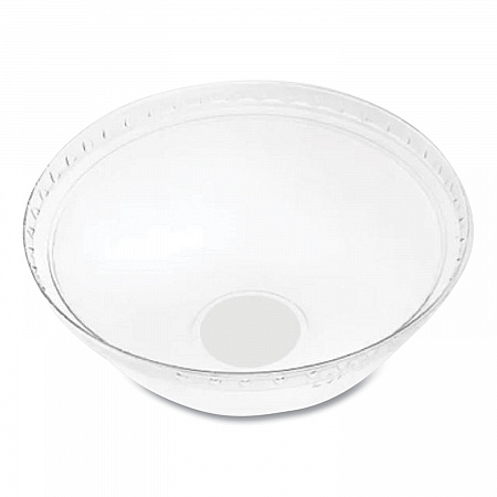 PET Lids, Dome Lid, Fits 32 oz Cold Cups, Plastic, Clear, 500/Carton (CKDL107)
