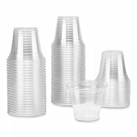 PET Plastic Cups, 9 oz, Clear, 1,000/Carton (CKC9)