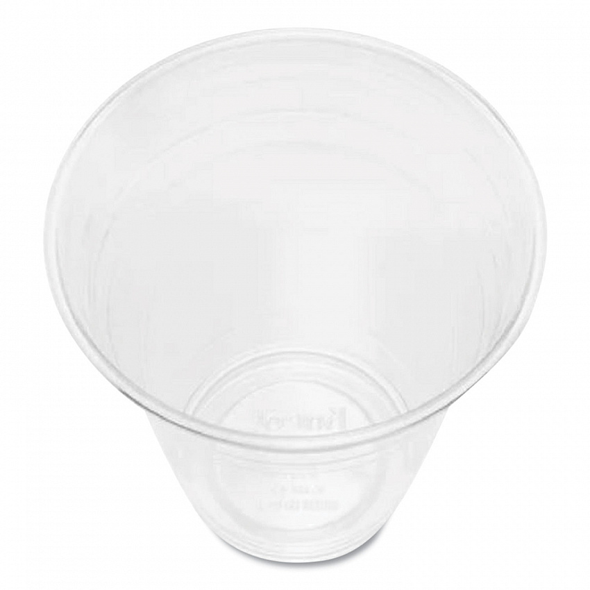 PET Plastic Cups, 98 mm Rim Diameter, 12 oz, Clear, 1,000/Carton (CKC12)