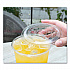 PET Lids, Flat with Straw Slot, Fits 32 oz Cold Cups, Plastic, Clear, 500/Carton (CKC107TS)