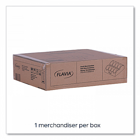 Small Merchandiser, 8 Compartments, 13.6 x 13 x 4.4, Black (25200000)