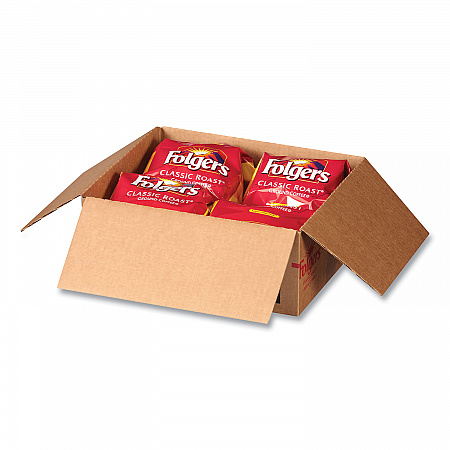 Coffee Filter Packs, Classic Roast, 0.9 oz, 10 Filters/Pack, 4 Packs/Carton (06239)