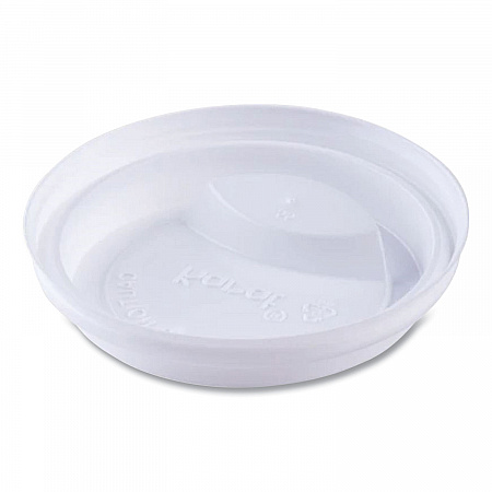 Hot Cup Lids, Sipper Lid, Fits 10 oz to 24 oz Hot Cups, Plastic, White, 1,000/Carton (CKDL516WPP)