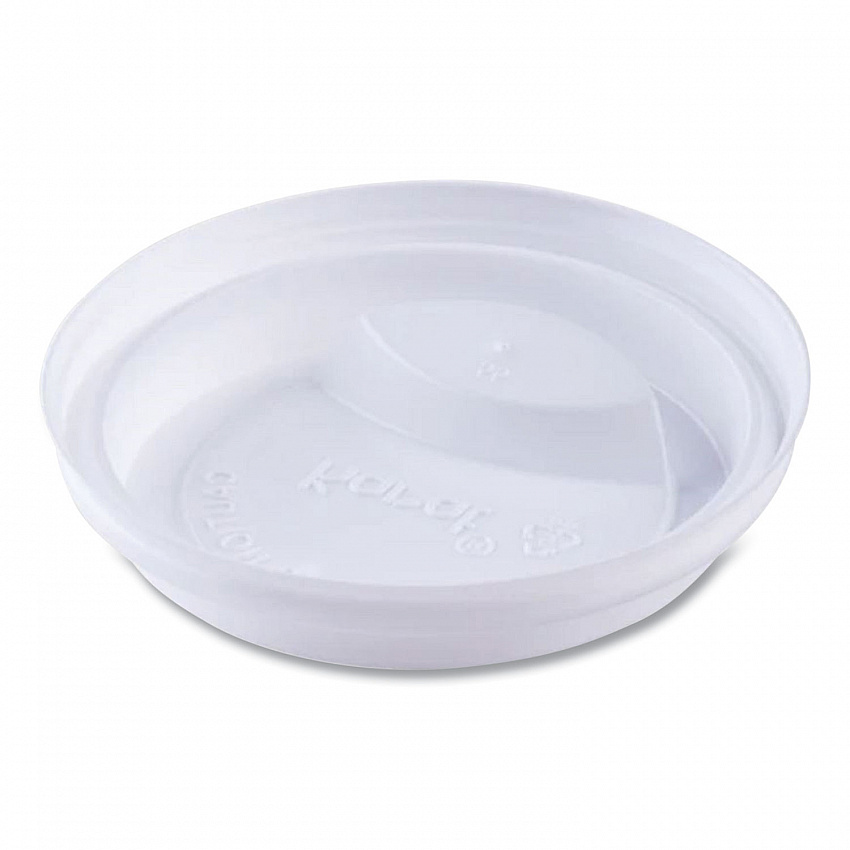 Hot Cup Lids, Sipper Lid, Fits 10 oz to 24 oz Hot Cups, Plastic, White, 1,000/Carton (CKDL516WPP)
