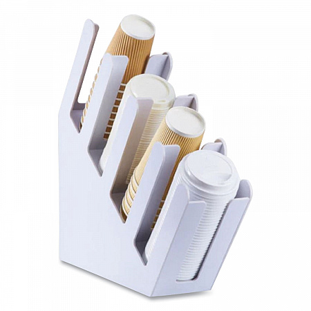 Hot Cup Lids, Sipper Lid, Fits 10 oz to 24 oz Hot Cups, Plastic, White, 1,000/Carton (CKDL516WPP)