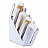 Hot Cup Lids, Sipper Lid, Fits 10 oz to 24 oz Hot Cups, Plastic, White, 1,000/Carton (CKDL516WPP)