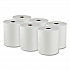 Essential High Capacity Hard Roll Towels for Business, Absorbency Pockets, 1-Ply, 8