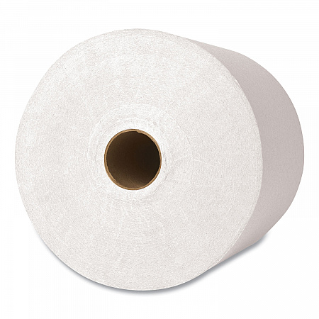Essential High Capacity Hard Roll Towels for Business, Absorbency Pockets, 1-Ply, 8